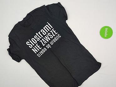 bluzki czarne basic: T-shirt damski, rozmiar S — 2