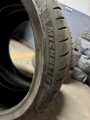 Транспорт: Шины 215 / 40 / R 18, Лето, Б/у, Пара, Легковые, Франция, Michelin — 3