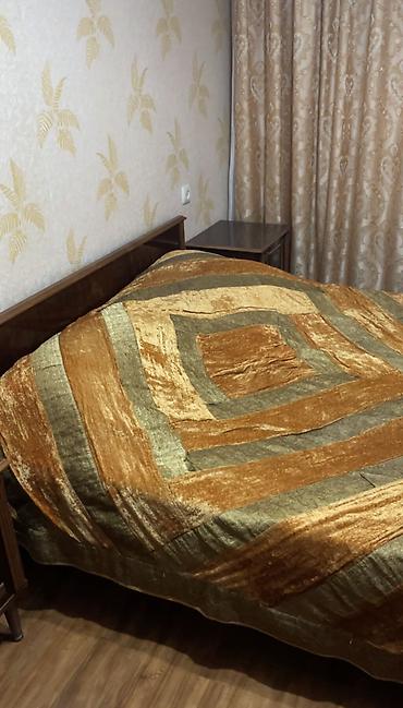 Спальный гарнитур, Б/у, Двуспальная кровать, Дерево, Самовывоз, цвет - Коричневый