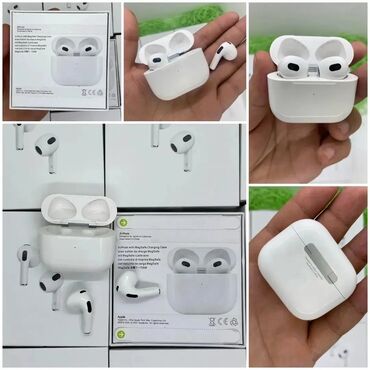 Qulaqcıqlar: Yeni Simsiz (Bluetooth) Qulaqcıqlar, Apple, rəng - Ağ -da lalafo.az — 3 Qulaqcıqlar: Yeni Simsiz (Bluetooth) Qulaqcıqlar, Apple, rəng - Ağ — 3