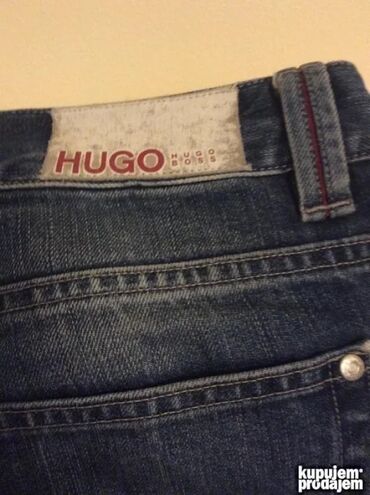 Farmerke: Original Hugo Boss farmerice 33 100% cotton Polustruk 44cm duzina na lalafo.rs — 7 Farmerke: Original Hugo Boss farmerice 33 100% cotton Polustruk 44cm duzina — 7