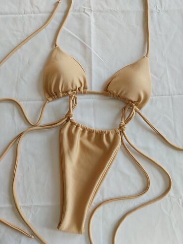 Kupaći kostimi: S (EU 36), Likra, Jednobojni, bоја - Crvena — 3