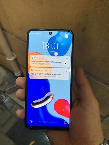 redmi note 11 kabrolar: Redmi Note 11, 64 GB, rəng - Boz, İki sim kartlı — 2