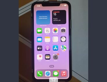 ikinc el telefon: IPhone 11 Pro Max, 64 GB, Yaşıl, Barmaq izi, Face ID