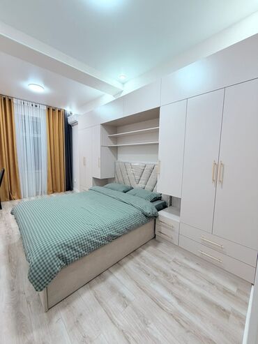 Посуточная аренда квартир: 1 комната, Душевая кабина, Постельное белье, Кондиционер — 6