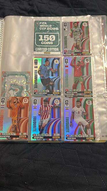 Kolleksiya kartları: Panini 0,50-20 azn — 16