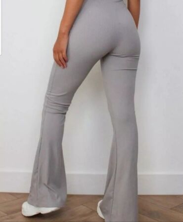 Pantalone: L (EU 40), Visok struk, Zvoncare — 26