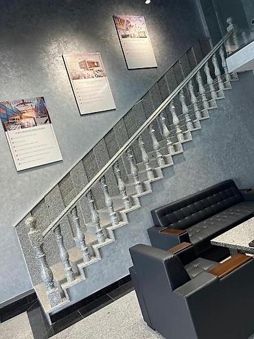 Фасадные плиты Сары-Таш (Травертин): Новый, Размер: 400 × 600 мм, Белый, Бесплатный выезд, Гарантия, Установка — 10