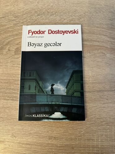 русский язык 2 класс мсо 1: Fyodor Dostoyevskinin "Bəyaz Gecələr" romanı. Gözəl dizaynlı, kiçik