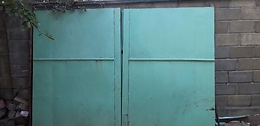 замки на ворота: Металлические распашные ворота - Двухстворчатая конструкция из — 1