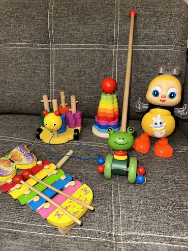 детские бу игрушки: Игрушки пакетом 1000 сом Все рабочие в хорошем состоянии Самовывоз
