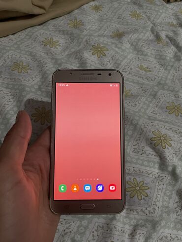 клавиатуры для планшетов: Samsung Galaxy J7 2017, Колдонулган, 16 ГБ, түсү - Алтын, 2 SIM