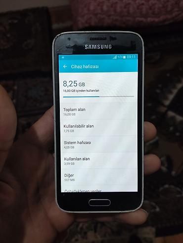 mini kondsaner: Samsung Galaxy S5 Mini, 16 GB, rəng - Qara, İki sim kartlı — 3