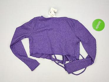 bordowe: Bershka, Kardigan damski, rozmiar M — 3