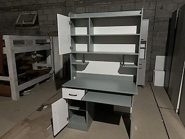 Компьютерные столы: Компьютерный стол, Новый, С полками — 6