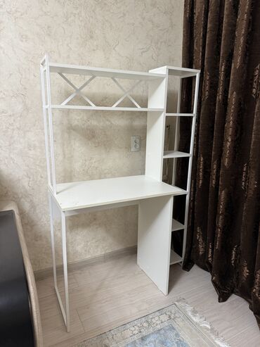 стол офисный купить: Компьютердик үстөлү, Жаңы, Текчелери бар