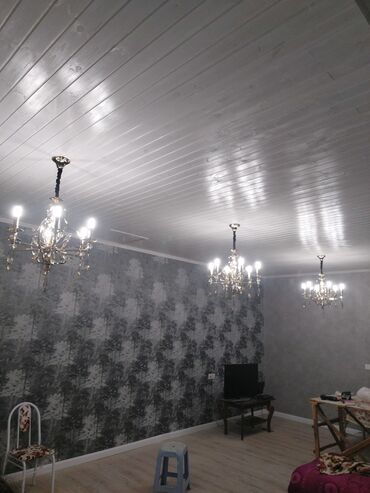 led isiqlar tavan üçün: Çılçıraq, 6 lampa, Xrustal