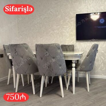 старые стулья: Qonaq otağı üçün, Yeni, 6 stul