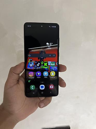 Samsung: Samsung Galaxy A52, 128 GB, rəng - Qara, Barmaq izi, Face ID — 10