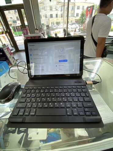 запчасти на ноутбук бишкек: Планшет, память 128 ГБ, 8" - 9", 4G (LTE), Новый, Классический цвет - Черный