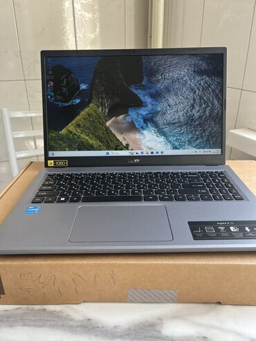 netbook dell: Ноутбук, Acer, 8 ГБ ОЭТ, Intel Core i3, 15.6 ", Колдонулган, Жумуш, окуу үчүн, эс тутум SSD