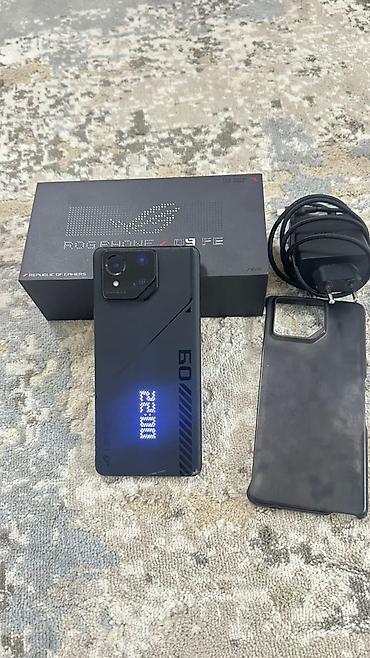 игровой телефоны: Asus ROG Phone ZS600KL, Б/у, 512 ГБ, цвет - Черный, 2 SIM — 2