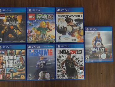 сколько стоит диск гта 5: GTA 5 - 30 azn Black ops- 25 azn Overwatch - 20 azn Lego World - 20