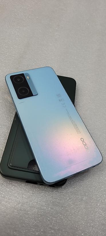 Oppo: Oppo A57s, Б/у, 128 ГБ, цвет - Голубой, 2 SIM — 7