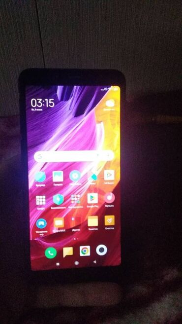 мобильные телефоны сенсорные: Xiaomi, Redmi 6, Б/у, 32 ГБ, цвет - Черный, 2 SIM