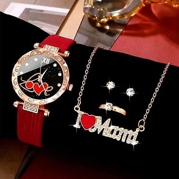 dior torbe prodaja: Poklon set za dame – sat i nakit - Elegantni ženski ručni sat sa — 7
