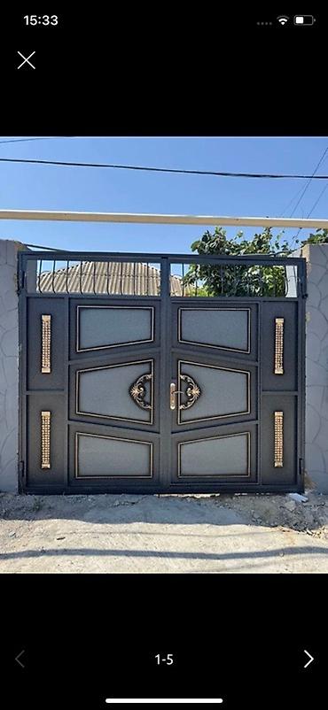Həyət darvazaları: ŞOk endirim darvazalar qiymet 580 manat baki daxili catdirilma — 4