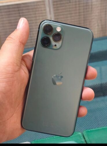 телефоны редми 12: IPhone 11 Pro, 64 ГБ, Matte Midnight Green, 91 %