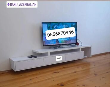 TV altlığı: Yeni, Düz TV altlığı, Polkalı, Laminat, Azərbaycan — 12