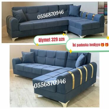 Divanlar: Künc divan, Yeni, Açılan, Bazalı, Parça, Şəhərdaxili pulsuz çatdırılma — 29