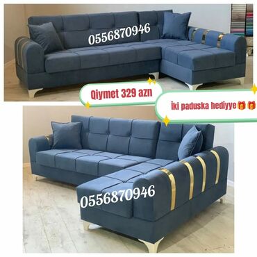 Divanlar: Künc divan, Yeni, Açılan, Bazalı, Parça, Şəhərdaxili pulsuz çatdırılma — 27