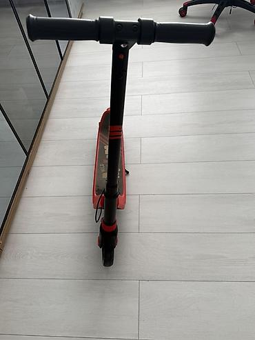 elektrik velo: Uşaq elektrik skuterı – Wild Rockers - Rəng: qara/qırmızı - — 1
