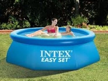 бассен: Бассейн серии Intex Easy Set Pool легко и быстро устанавливается без