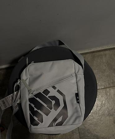 sling bag: Барсетка Сумка через плечо (слинг/кросс-боди), цвет светло‑серый — 1