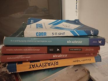 qaşıq dəst: Riyaziyyat hazırlığı üçün kitab dəsti Tərkib: - “Cəbr 5–11 sinif” — 1