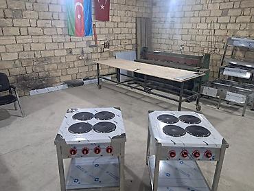 mini pec: Peşəkar mətbəx üçün elektrik plitəsi - 4 ədəd dairəvi qızdırıcı gözü — 2