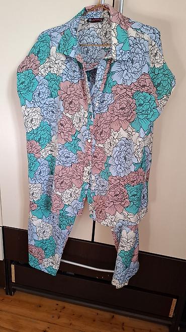 lafa: LAFIMUS qadın pijama dəsti - İki hissədən ibarət dəst: düyməli köynək — 1