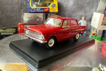 Avtomobil modelləri: Moskvich, 1966 il, 1:24, Dəmir, Ödənişli çatdırılma — 6