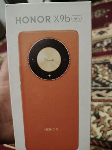 нарын телефоны: Honor X9 5G, Жаңы, 256 ГБ, түсү - Кара, 2 SIM