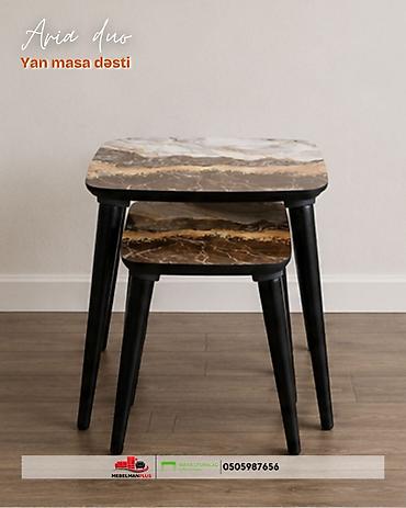 Masalar: Jurnal masası, Yeni, Açılmayan, MDF, Dördbucaq masa — 5