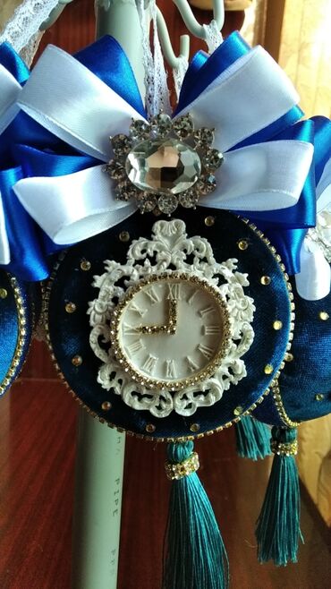 Ёлочные шары и украшения: Пластиковые шары, бархот мраморный,лепнина,стразы — 9