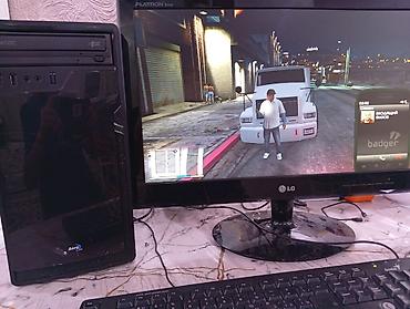 Настольные ПК и рабочие станции: Срочно продается Игровой/офисный четырех ядерный компьютер. процессор — 24