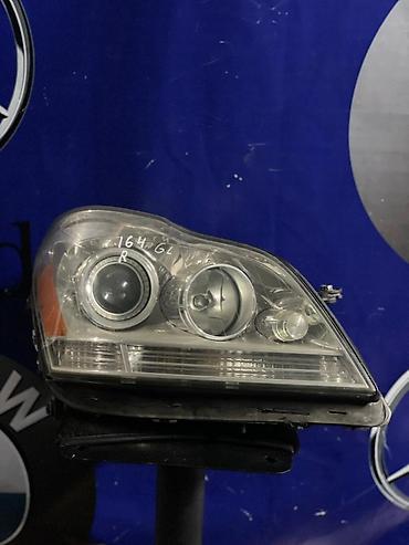 w164: Передняя правая фара Mercedes-Benz 2007 г., Б/у, Оригинал, Япония — 1