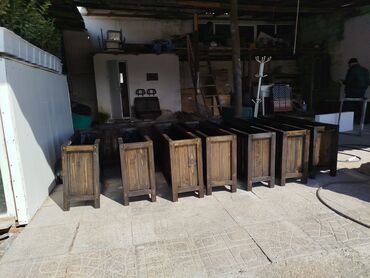 Bitkilər üçün dibçəklər: 🇦🇿Bakı şəhəri üzrə Taxta dipçəklərin topdan və pərakəndə satış — 7