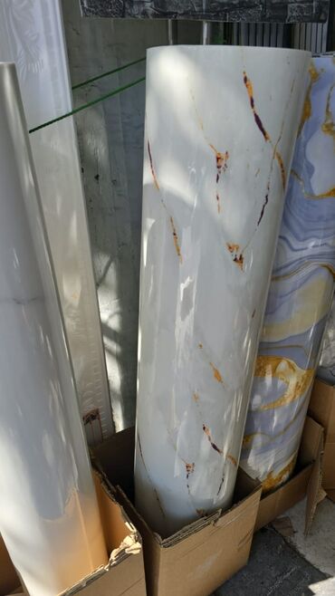 Mərmər effektli PVC panellər: Hamam ucun kafel evezi mermer paneller . Suvaqin ustunden kafelin — 18