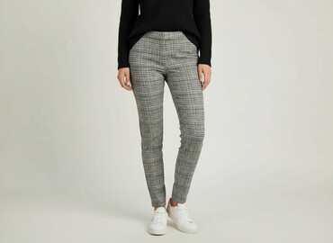 edc by esprit spodnie: Esmara, Material trousers for women, size L